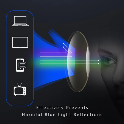 Lunettes de lecture anti-lumière bleue fines pour homme