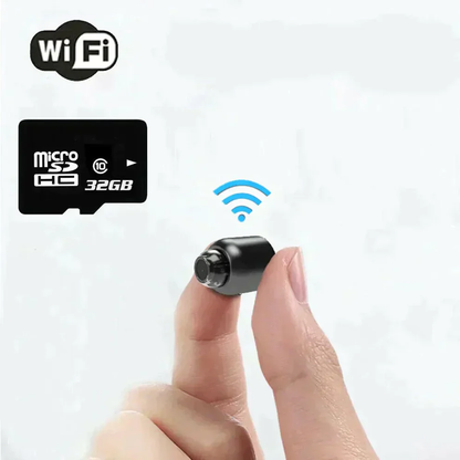 Caméra IP WiFi compacte HD 1080P avec vision nocturne