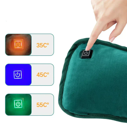 Tapis Chauffant USB Compact avec 3 Niveaux de Chaleur Réglables