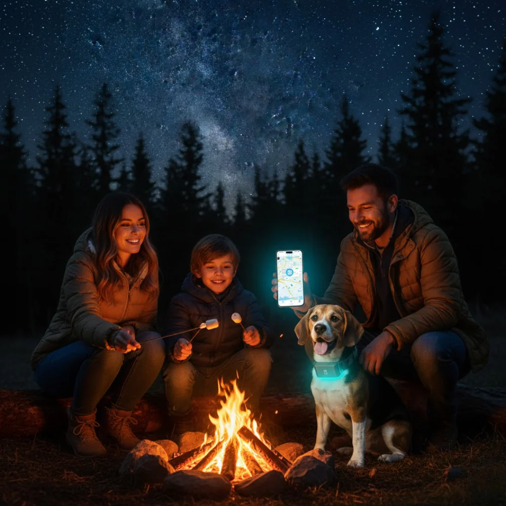 Collier traceur GPS étanche pour animaux de compagnie chiens chats