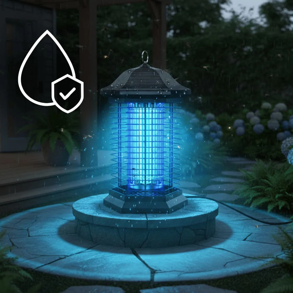 Lampe anti-insectes efficace à lumière UV