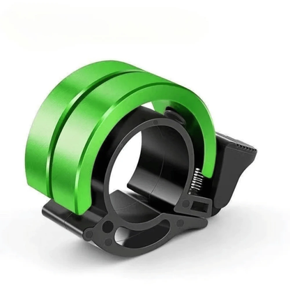 Petite clochette de vélo fine, finition aluminium élégante