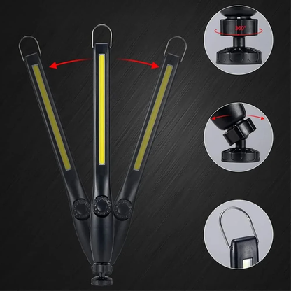 Lampe de travail magnétique portative à LED
