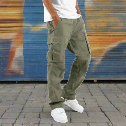 Pantalon de travail cargo décontracté pour homme