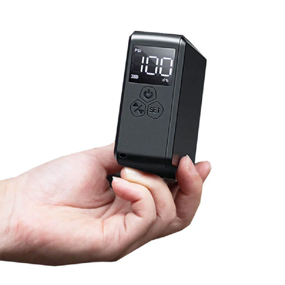 Compresseur d'air portable compact avec écran LCD et chargement USB