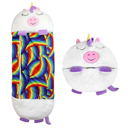 Gigoteuse Douillette avec sa Peluche-Compagnon Moelleuse