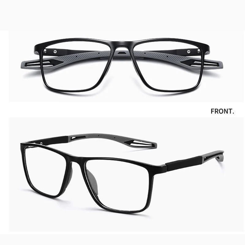 Lunettes de lecture anti-lumière bleue fines pour homme