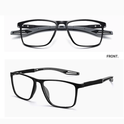 Lunettes de lecture anti-lumière bleue fines pour homme