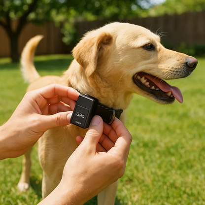 Traceur GPS Compact avec Audio et Support Magnétique