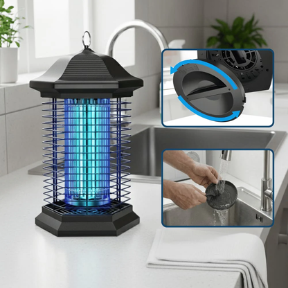 Lampe anti-insectes efficace à lumière UV