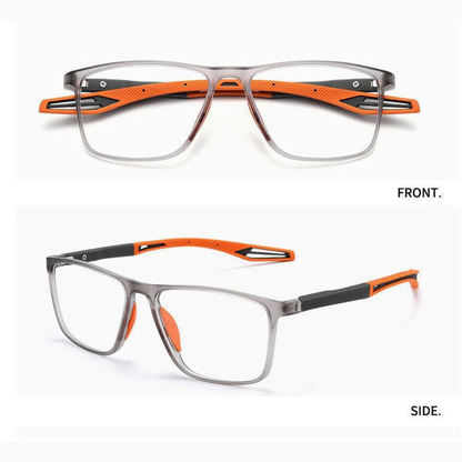 Lunettes de lecture anti-lumière bleue fines pour homme