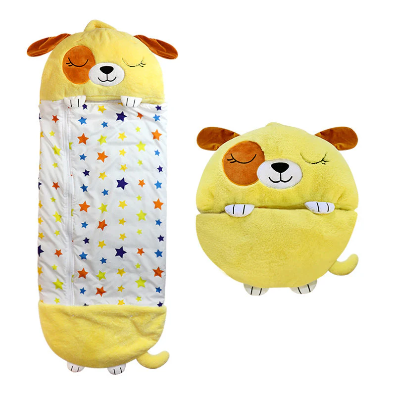 Gigoteuse Douillette avec sa Peluche-Compagnon Moelleuse