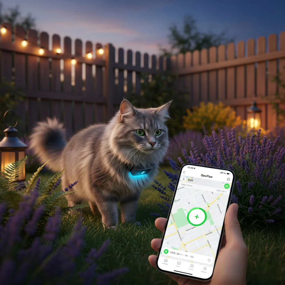 Collier traceur GPS étanche pour animaux de compagnie chiens chats