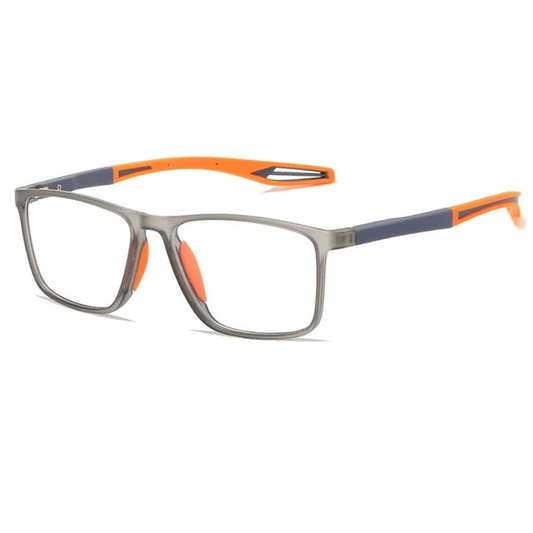 Slim Men's Blue Blocker Reading Glasses - Ortekor