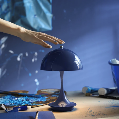 Lampe de table sans fil mince contemporaine