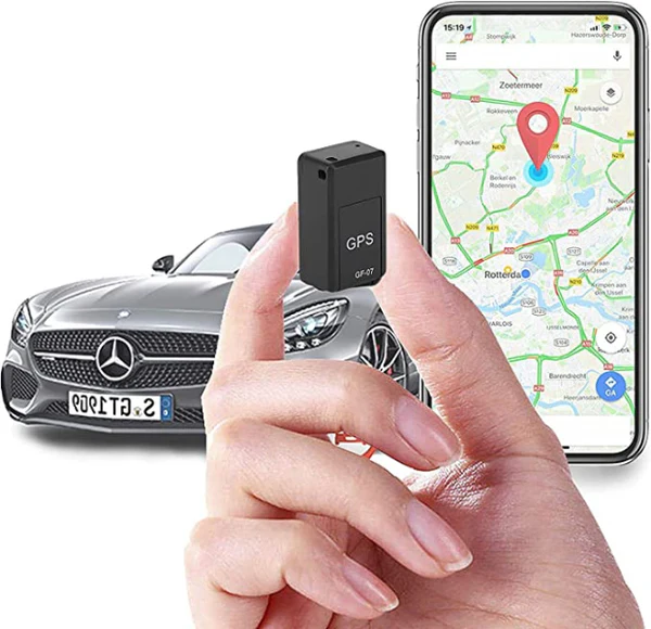 Traceur GPS Compact avec Audio et Support Magnétique