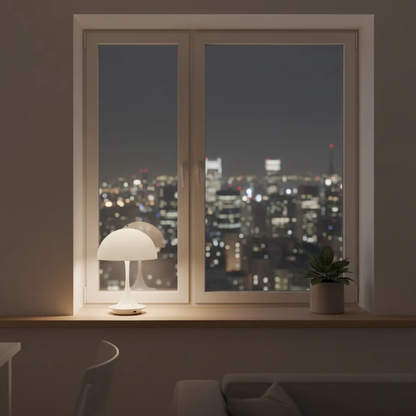 Lampe de table sans fil mince contemporaine