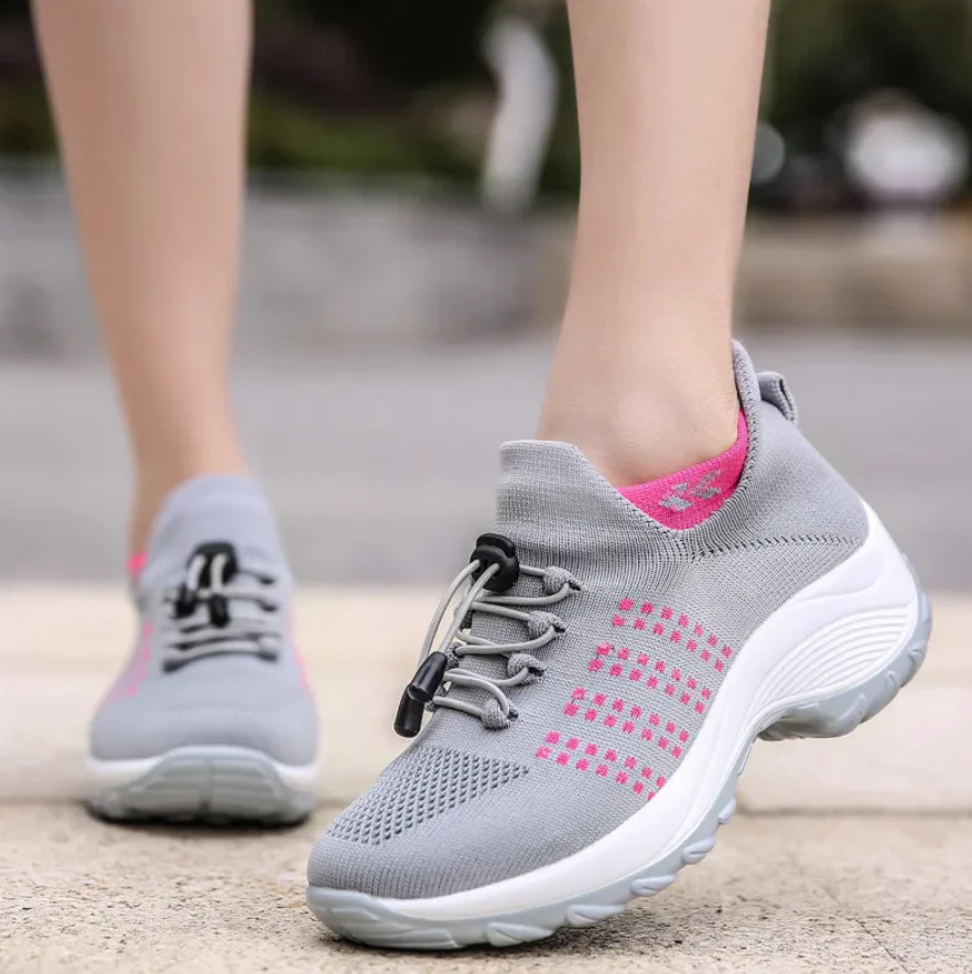 Chaussures confortables avec support de voûte plantaire pour le soulagement des douleurs au talon