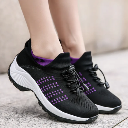 Chaussures confortables avec support de voûte plantaire pour le soulagement des douleurs au talon