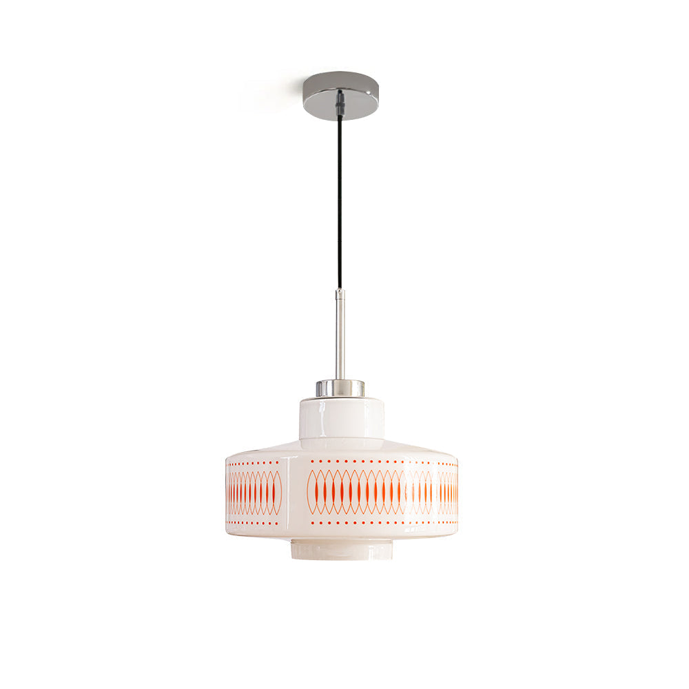 Metal & Glass Hanging Fixture 11 in Faceted Shade Indoor Overhead Lighting Dining Kitchen Island Suspended Lamp Modern Farmhouse Adjustable