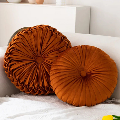 Fiora Decorative Cushion - Plush Polyester, Stylish Throw Pillow for Couch