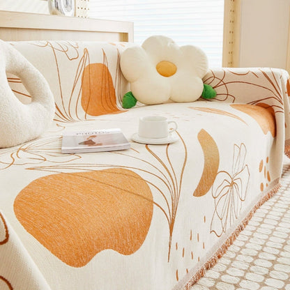 Fiora Sofa Cover - Reversible Microfiber, Pet-Friendly Couch Covers for Dogs