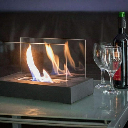 EMBERNEST – Bioethanol Tabletop Fireplace Portable Indoor Outdoor Fire Bowl