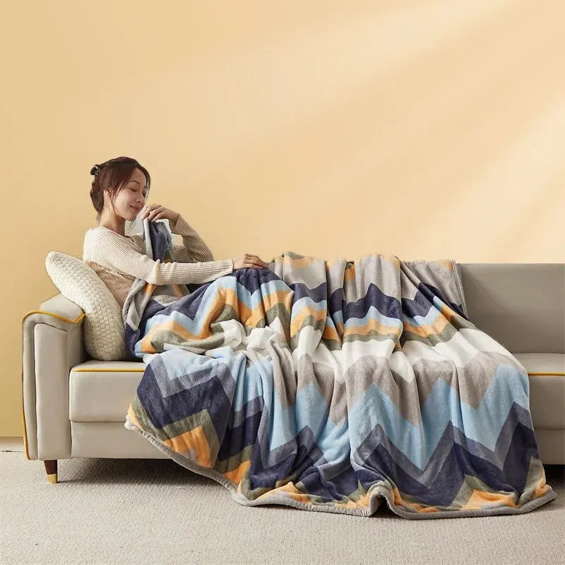 FlannelWarm | Thick Flannel Blanket with Superior Softness | Cozy Comfort for All Seasons
