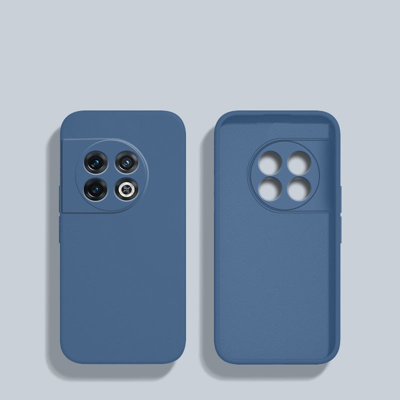 Soft-Touch Silicone Phone Case with Camera Protection for Android Models – Shock-Absorbing Cover with Raised Edges & Fingerprint-Resistant
