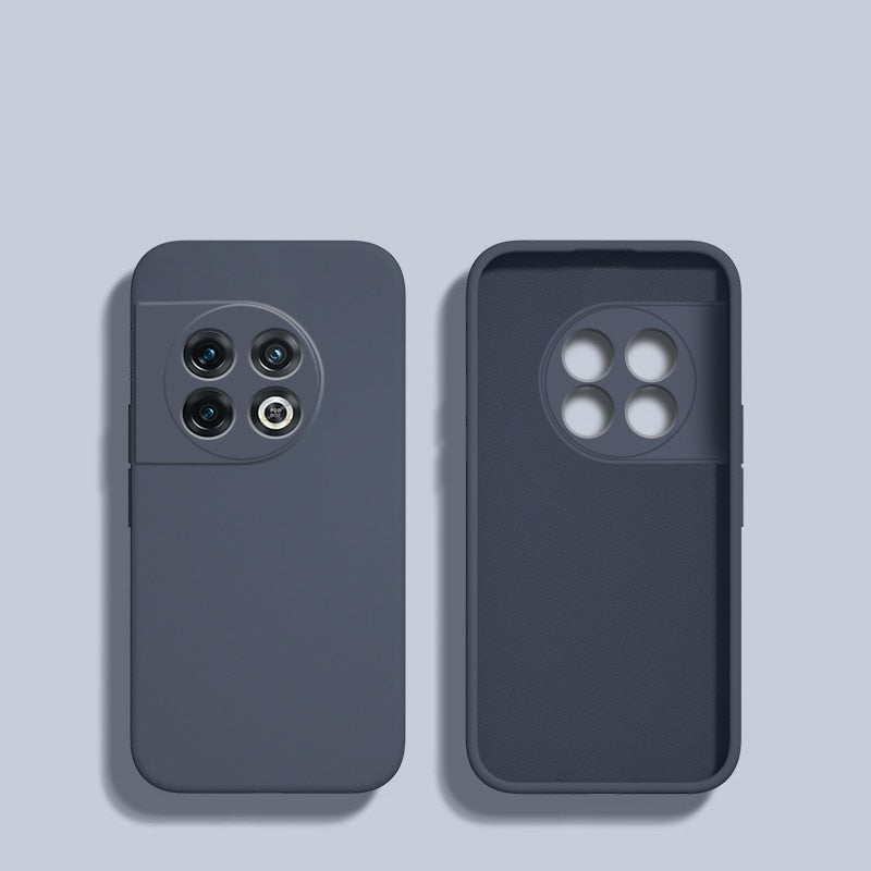 Soft-Touch Silicone Phone Case with Camera Protection for Android Models – Shock-Absorbing Cover with Raised Edges & Fingerprint-Resistant