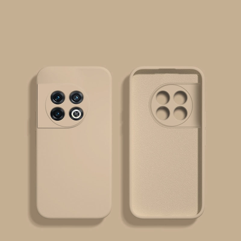 Soft-Touch Silicone Phone Case with Camera Protection for Android Models – Shock-Absorbing Cover with Raised Edges & Fingerprint-Resistant