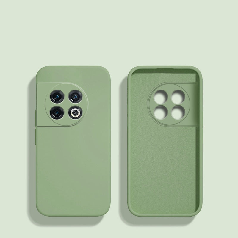 Soft-Touch Silicone Phone Case with Camera Protection for Android Models – Shock-Absorbing Cover with Raised Edges & Fingerprint-Resistant