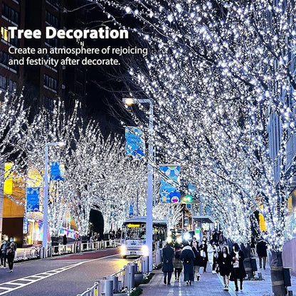 FlexiGlow | Outdoor String Lights with Remote Control & Flexible Design | Create Enchanting Ambiance for Parties and Events
