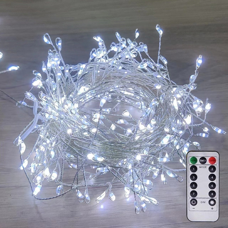 FlexiGlow | Outdoor String Lights with Remote Control & Flexible Design | Create Enchanting Ambiance for Parties and Events