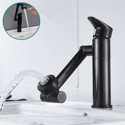 Flexible 360° Faucet Attachment with Integrated Spray Function for Effortless Cleaning