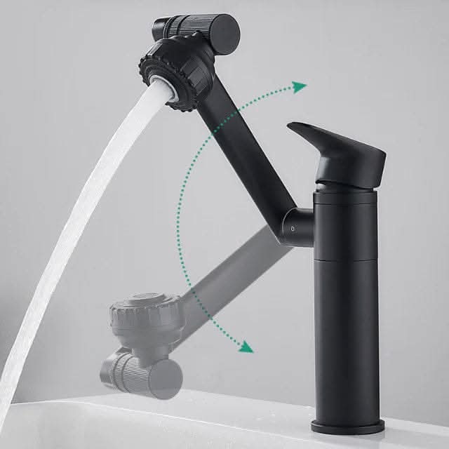 Flexible 360° Faucet Attachment with Integrated Spray Function for Effortless Cleaning