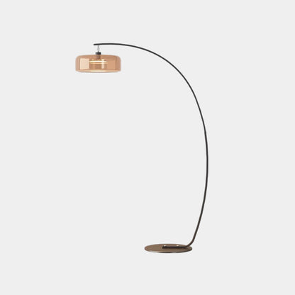 Arched Arc Floor Lamp with Three Color Temperature Settings for Bedrooms, Living Rooms & Home Offices