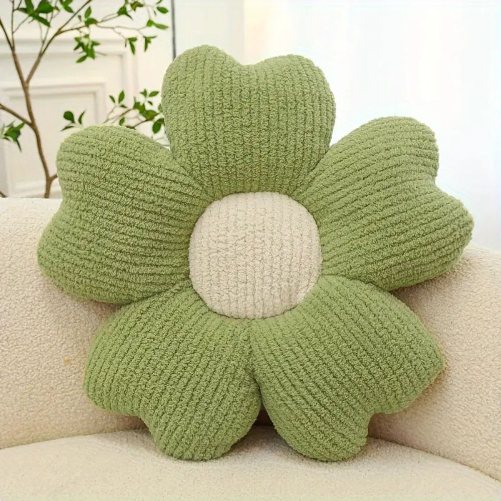 Flora Cushion - Microfiber Flower Shape, Versatile Comfort