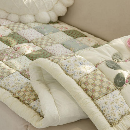 Flora Sofa Cover - Microfiber Blend, Cozy Floral Design