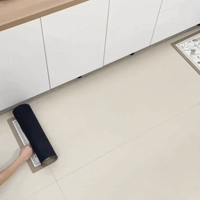 Flora Kitchen Mat - Cushioned, Anti-Fatigue Non-Slip Design