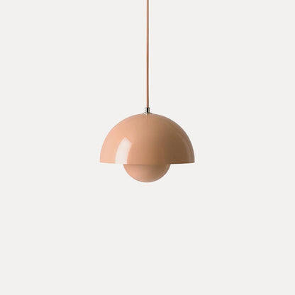 Geometric Aluminum Hanging Fixture 9 Inch Matte Modern Overhead Illumination for Kitchen Dining Room Entry