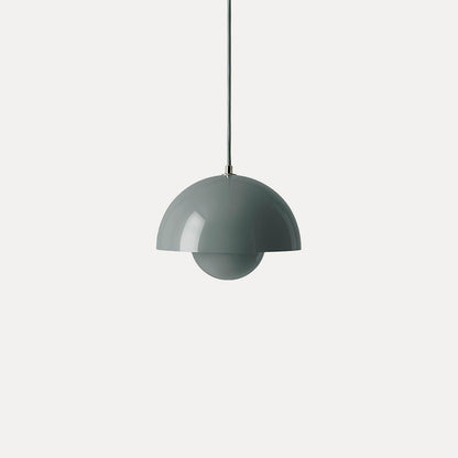 Geometric Aluminum Hanging Fixture 9 Inch Matte Modern Overhead Illumination for Kitchen Dining Room Entry