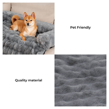 Refuge Cosy | Protège-canapé pour chien avec base antidérapante | Confort moelleux pour une relaxation ultime de votre animal