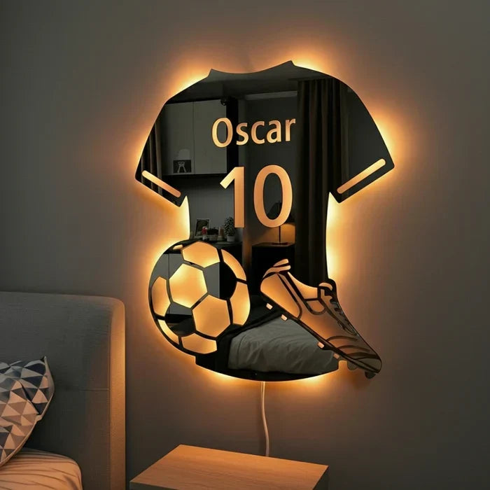 ProKit™ - Custom LED Football Mirror Lamp