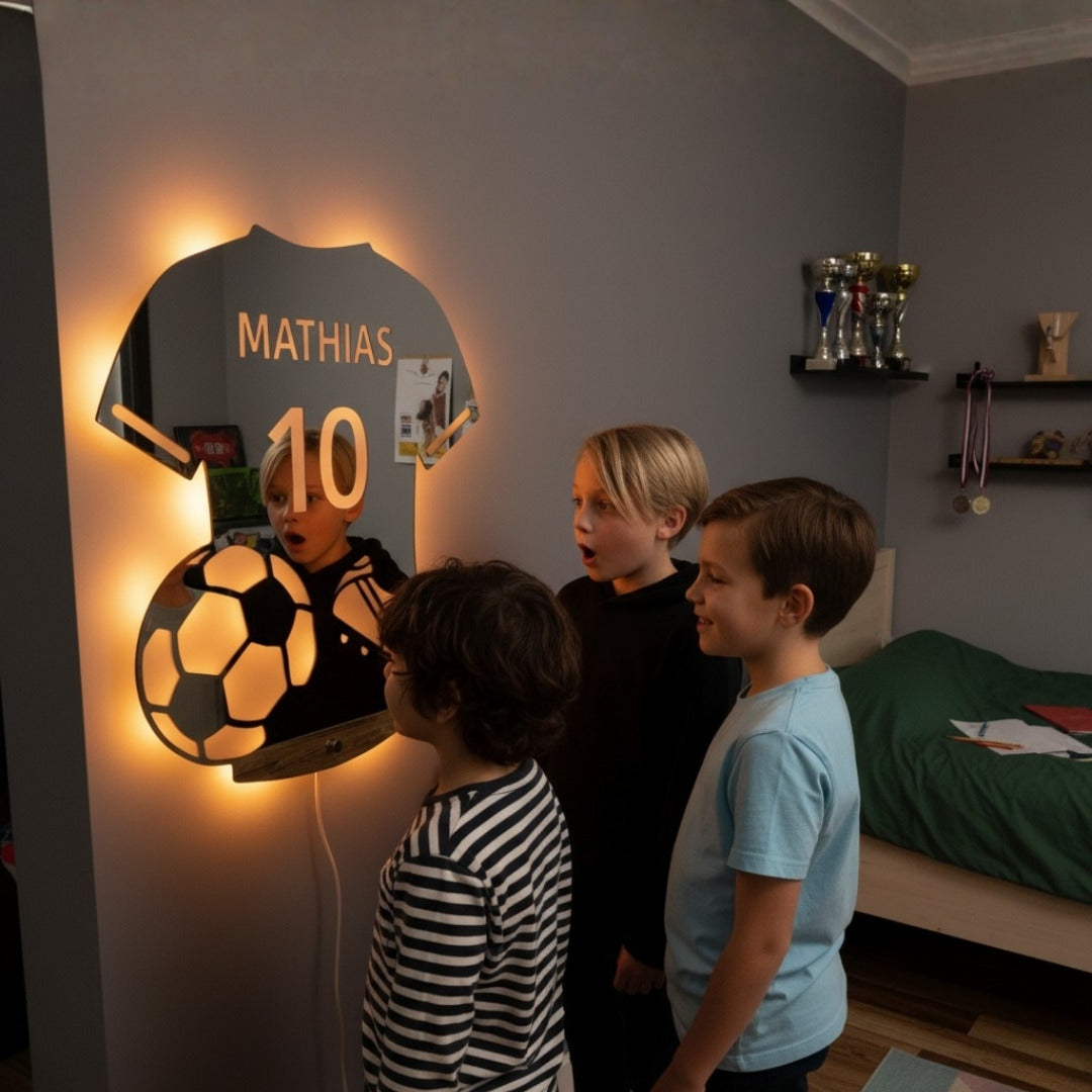 ProKit™ - Custom LED Football Mirror Lamp