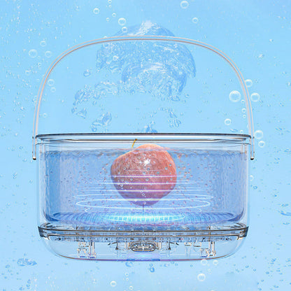 EcoPure Ultrasonic Produce Cleaner for Safe Eating