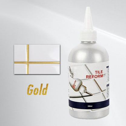 Tile Grout Repair Pen Waterproof Mold Resistant Marker for Bathroom Kitchen Floor Wall Grout Line Restoration Filler Tool