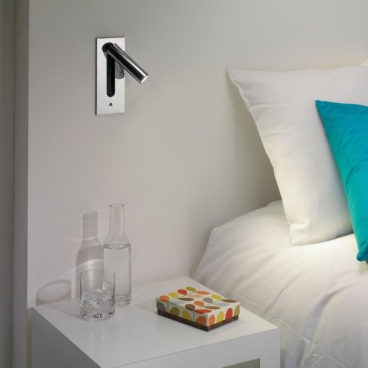 Applique murale industrielle avec LED intégrée et interrupteur à bascule – Luminaire en aluminium pour salon, couloir, chambre et bureau