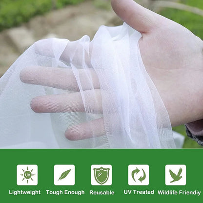 Breezy Insect Netting for Garden - HDPE, Breathable Pest Protection