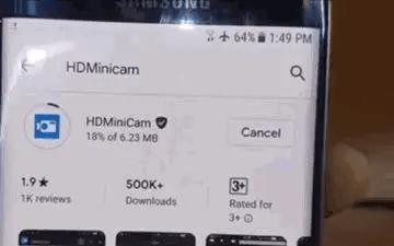 Caméra de sécurité domestique avec vision nocturne, caméra de surveillance WiFi 1080P avec détection de mouvement, mini caméra espion pour la maison